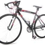 Merax 21 Speed 700C Aluminum Road Bike Racing Bicycle (Red 54CM)